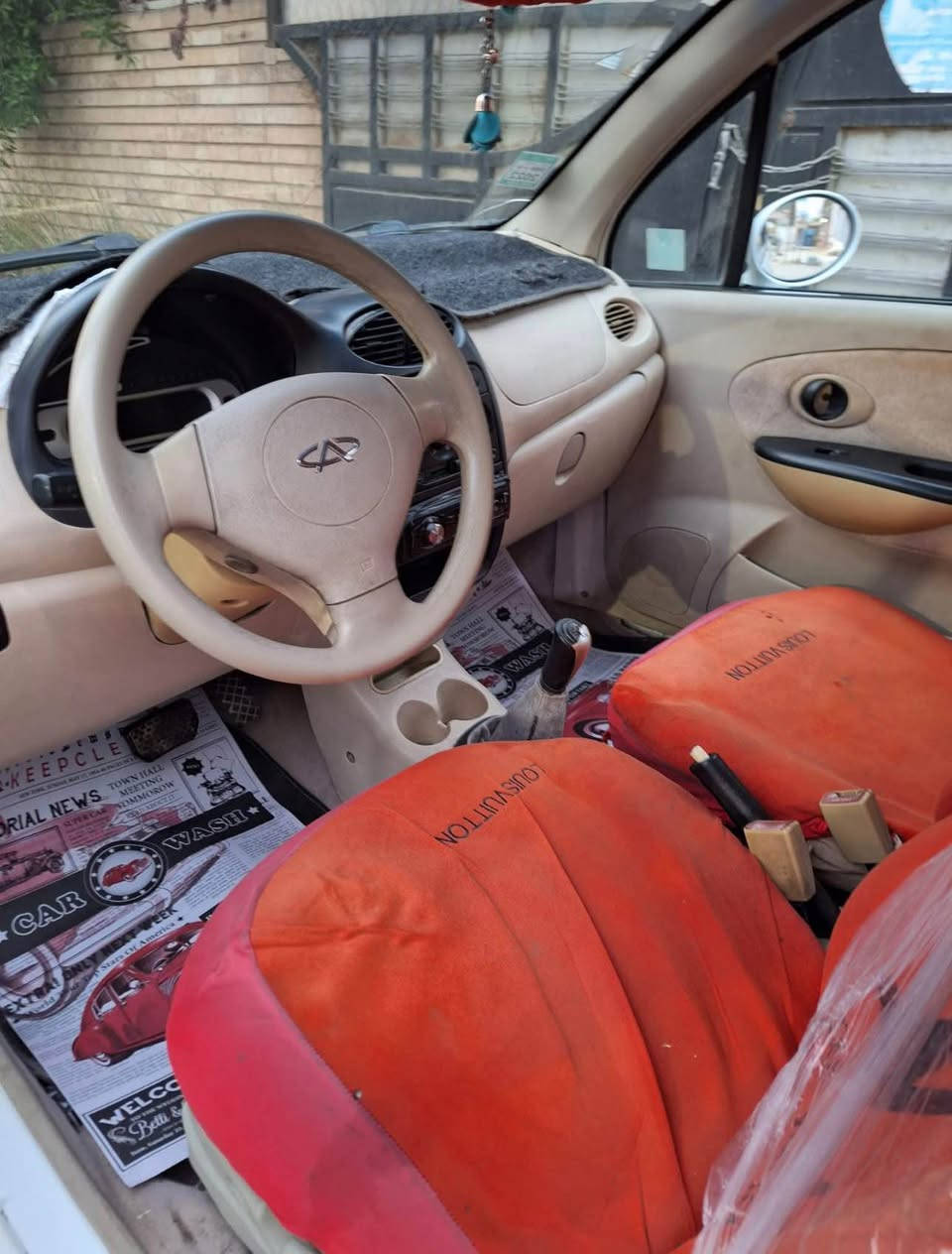 سيارة نظيفة جداً ومتوازية عل ايجار سعر ١٦ ورقة بدون عملة رجاءً شرط الفحص بيع مستعجل جداً العنوان بلشعب تفاصيل واتساب *********** بغداد, العراق
