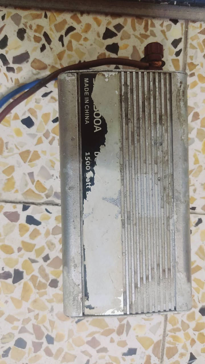 السلام عليكم منضومه طاقه شمسيه مستخدمه لوح دفتري ابو 100 واط انفرتر 1500 واط منضم ابو 100 جيد مامستخدم ***********@
