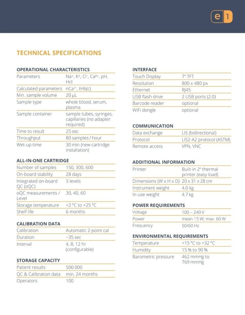 مكتب أطلس الطبي - البصرة 
الوكيل المعتمد لجهاز Exias Electrolyte Analyzer  
All in one Cartridge.
مقيم من وزارة الصحة
🔬 لقياس  ca ,Na⁺, K⁺, Cl⁻ ,ph,بدقة عالية وخلال 25 ثانية فقط 
 صيانة ومعايرة أوتوماتيكية مع ثلاث ليفل كونترول
💉 حجم عينة 20 مايكرون فقط
🧪 تصميم حديث وسهل الاستخدام
للأستفسار على رقم التالي
***********
