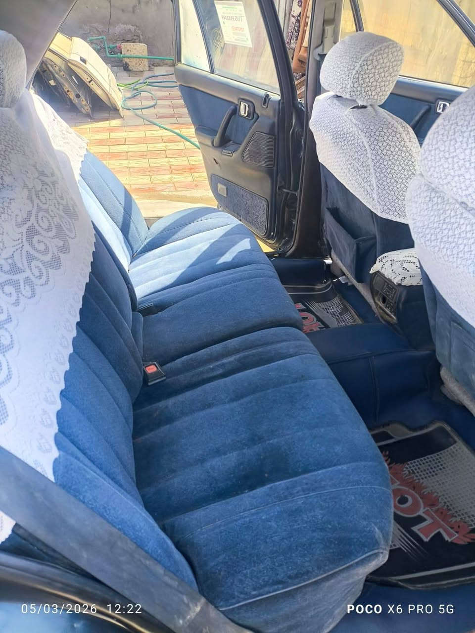 سيدان 94 كفالة عامه من الضربة مصبوغة عام جمالية السيارة جاهزه من كلشي ماناقصة برغبي السعر 65 وبيه مجال 
غير متواجد ع النت اي استفسار اتصل ***********
