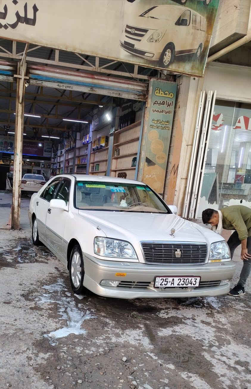 ملكة 2003 كرستال محجل خضراويه فول عدى الفتحه مكينة دي فور الجبير بأسمي رقم انكليزي سنويه لل 2030
شاصي 75 تبريد شغال  تايرات باتري جدد... كشنات كهربائي برده كهربائي  ثلاجه... شاشة كرستال مادور ثاني يوم
مكفوله من الكصه والنقل والضربه القويه /العنوان النجف المناذرة رقم الهاتف *********** بيع او مراوس بستاركس اوتماتيك
