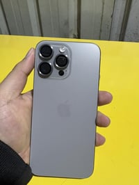 ايفون15برو ماكس 256 بطاريه96 الجهاز ممفتوح وتر الجهاز امريكي اصل كارتو...