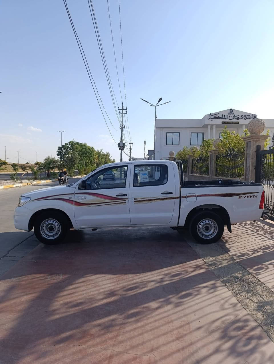 سلام عليكم
TOYOTA HILUX 2008
جاملغ سايق مصبوغ +شبر بل بونيت
رقم اربيل
سنويه لحد 6/2028
بسمي بشرط تحويل
منظومه غاز ايطالي 100لتر
حداديه كلهه جديد
مكاني كركوك
سعره144بي مجال قليل
***********+وتساب
