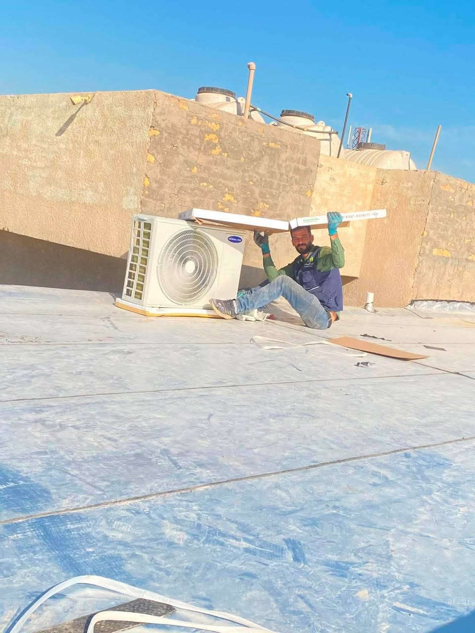 جانب من اعمالنا بادارة كادره من الشباب المعروفين بالشغل النظيف والترتيب والدقة 
الخدمات تشمل:
#تنصب السبالت
#الصيانة والتصليح
#الغسل والتنظيف
#شحن الغاز
#فتح ونقل السبالت

وعدنه أيضاً كادر متخصص بنصب وشد الكامرات وأجهزة المراقبة 📹🔥

بإشراف الفني حيدر 

📞 للاستفسار: ***********
      متوفر واتساب أيضاً 📲
