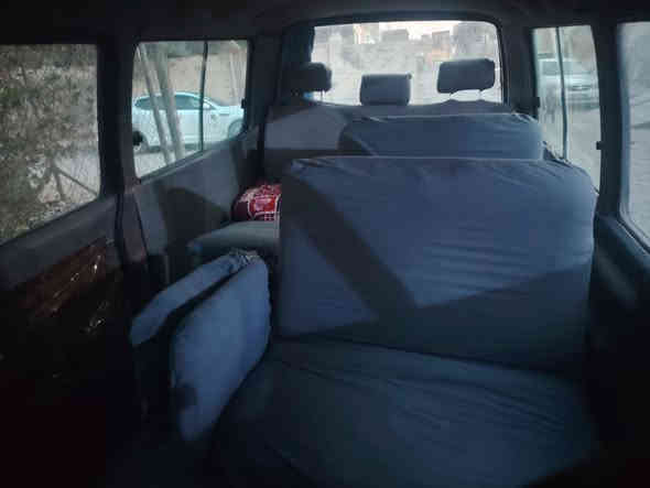 سلام عليكم مكلف هايسه موديل ٩٢ رقم نكليزي سنويه لل ٢٩ مكينه وكير ونجي اوتماتيك مكفولات سياره ١١ راكب تحويل ثاني يوم مصفره سعر ٣٢ وبيه حك جيه للاستفسار الاتصال على الرقم *********** مكان ناصريه قضاء رفاعي
