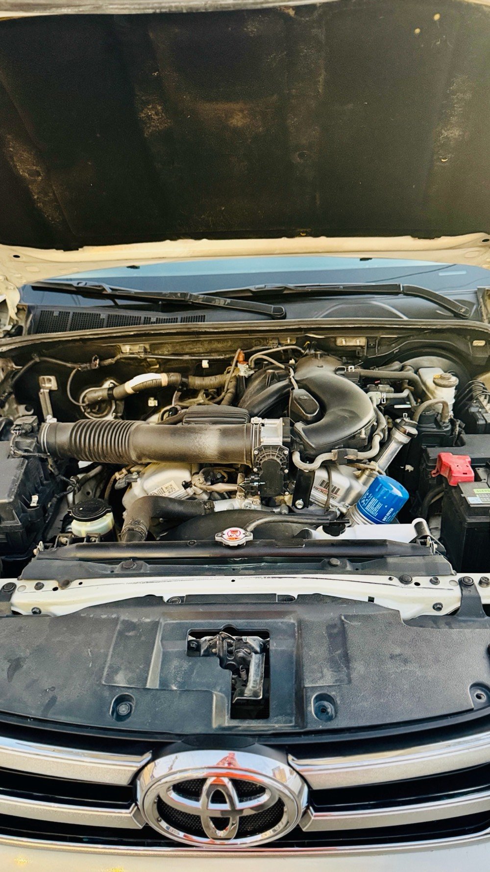 السلام عليكم للبيع هايلوكس Trd موديل 2020 كويتي محرك 6 سلندر 4000 فور ويل4*4 رقم بغداد تحويل مباشر السياره مكفوله عدا الجاملغ الامامي الايمن مصبوغ وبارد بسيط بالبنيد مكاني بغداد

السعر 258 وبيها مجال

للاستفسار:

***********