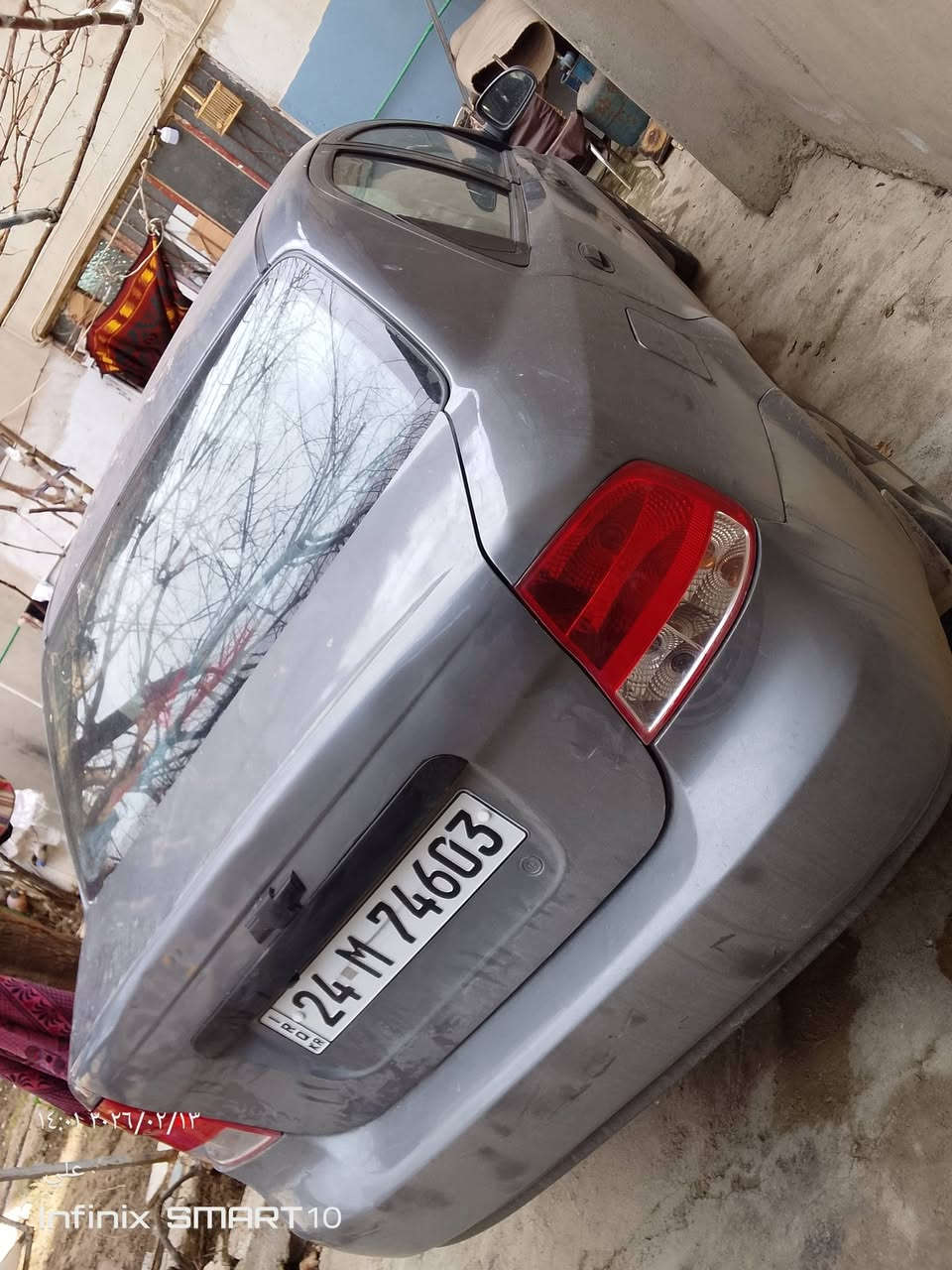 سيارة افيو موديل 2006 السيارة بدون ضرر سياره مكفوله من طخم وكير ومكينه السياره بسمي التحويل موباشر رقم السيارة دهوك والسياره صبغ جماليه العنوان الموصل الجانب الايمن السعر 48وبي مجال بصيط رقم الهاتف ***********
