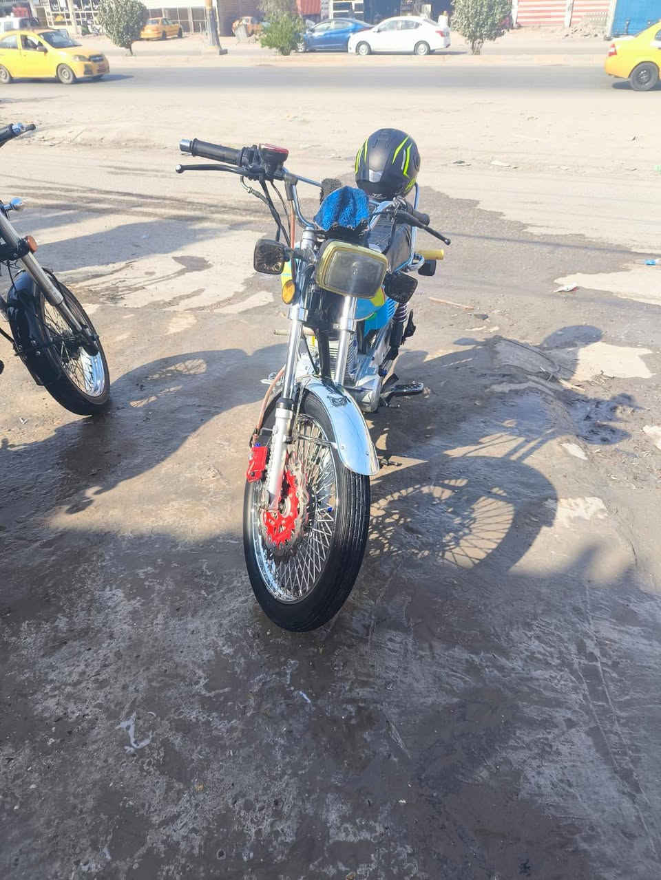 سلام عليكم دراجه تايكر جديده مابيه اي نقص موديل 2024 سعر 650او بيه مجال مكان حله ابو خستاوي
***********
