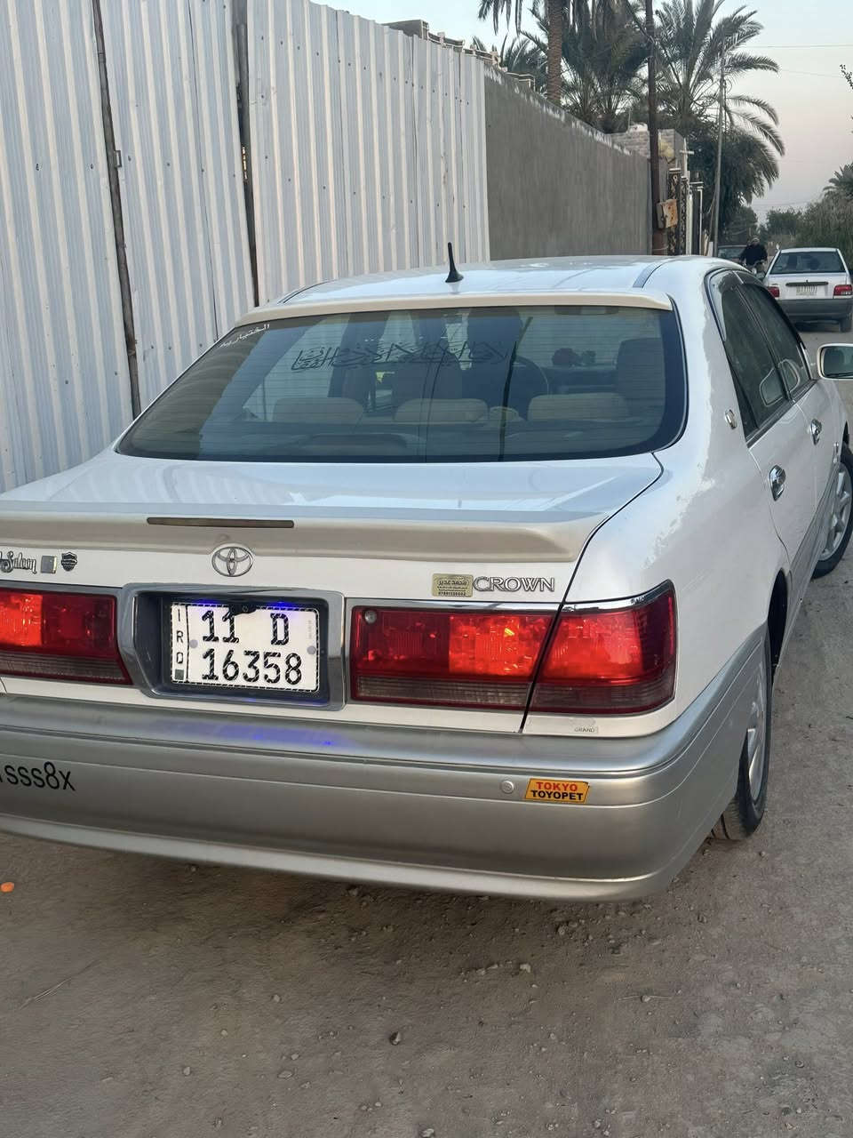 السلام عليكم
كراون ملكه موديل 2003رقم بغداد نلكليزي
تسجيل جديد مكفوله كفاله عامه  تحويل مباشر بسمي 

1 - كرستال اصل 
2 - دبل شاشه 
3 -كامرات 
4 - رادار 
5- مري شفط 
6- ثلاجه 
7 - كشنات 4 كهرباء 
8_جام اوتو 
9 - تبريد قطعتين 
10 - ديفور الكبير 
11-اربع دكم 
وبعد بيها هواي مواصفات 

مكاني بابل - القاسم 

***********
***********
