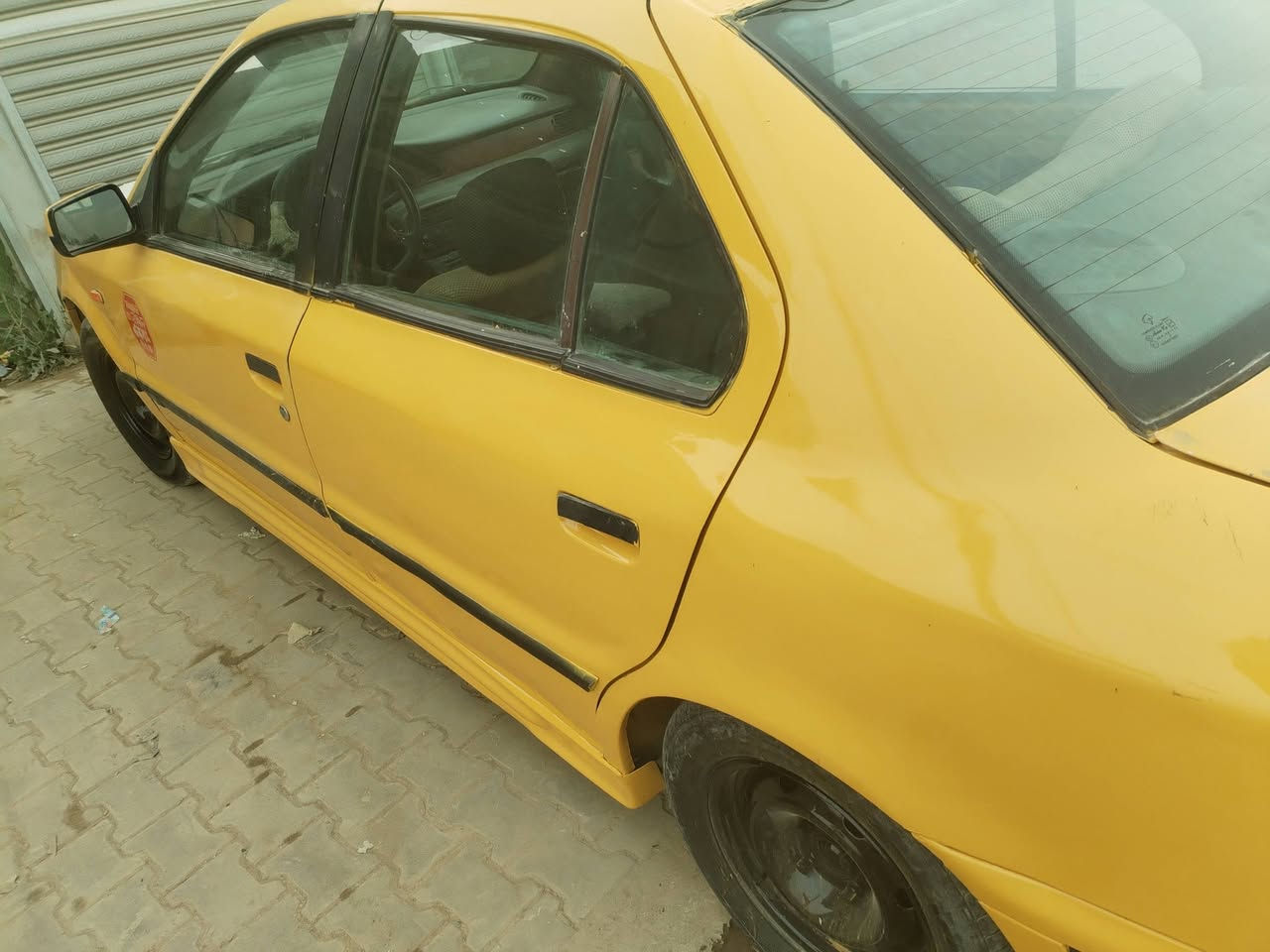 سمند ١٠ موديل مصفره بغداد ***********
