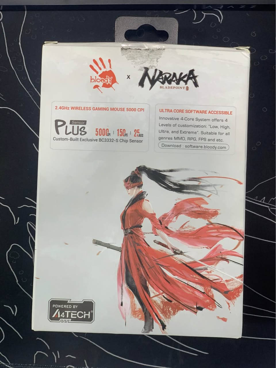 🖱️ للبيع: ماوس Bloody R90 Plus (نسخة Naraka Limited Edition)
للبيع ماوس القيمنق الوايرلس المميز من شركة Bloody، الماوس نظيف جداً (مثل الجديد) ومع كامل ملحقاته والكرتونة والوصل.
📝 المواصفات الأساسية:
• الموديل: Bloody R90 Plus (Naraka Edition).
• الاتصال: لاسلكي (Wireless 2.4GHz) مع تقنية No-Lag للاستجابة السريعة.
• الحساس (Sensor): مجهز بحساس BC3332-S بدقة تصل إلى 5000 CPI.
• البطارية: تدوم حتى 60 ساعة من اللعب المتواصل.
• المميزات:
• الأزرار تدوم لأكثر من 20 مليون نقرة.
• يحتوي على 8 أزرار قابلة للبرمجة.
• نسخة مفعلة بالكامل (Ultra Core 3 & 4 Activated) للألعاب الاحترافية.
• قاعدة (Extension Dock) لتقوية إشارة الوايرلس.
📦 الحالة والملحقات:
• الماوس بحالة ممتازة (استخدام حشمة).
• الكرتونة كاملة مع وصل الشراء.
• ملحقاته كاملة (النانو ريسيفر، كيبل الشحن، والقاعدة).
• يوجد ضمان (من شركة النبع).
💰 السعر:
[ 40,000 دينار] (قابل للتفاوض البسيط).
📍 المكان: [بغداد حي الامانه قرب تقاطع الفلاح]
📞 للتواصل: [***********
او الخاص ] بغداد, العراق
