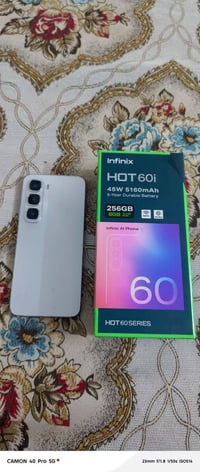 انفينكس هوت 60i • نظيف • مستخدم قليل