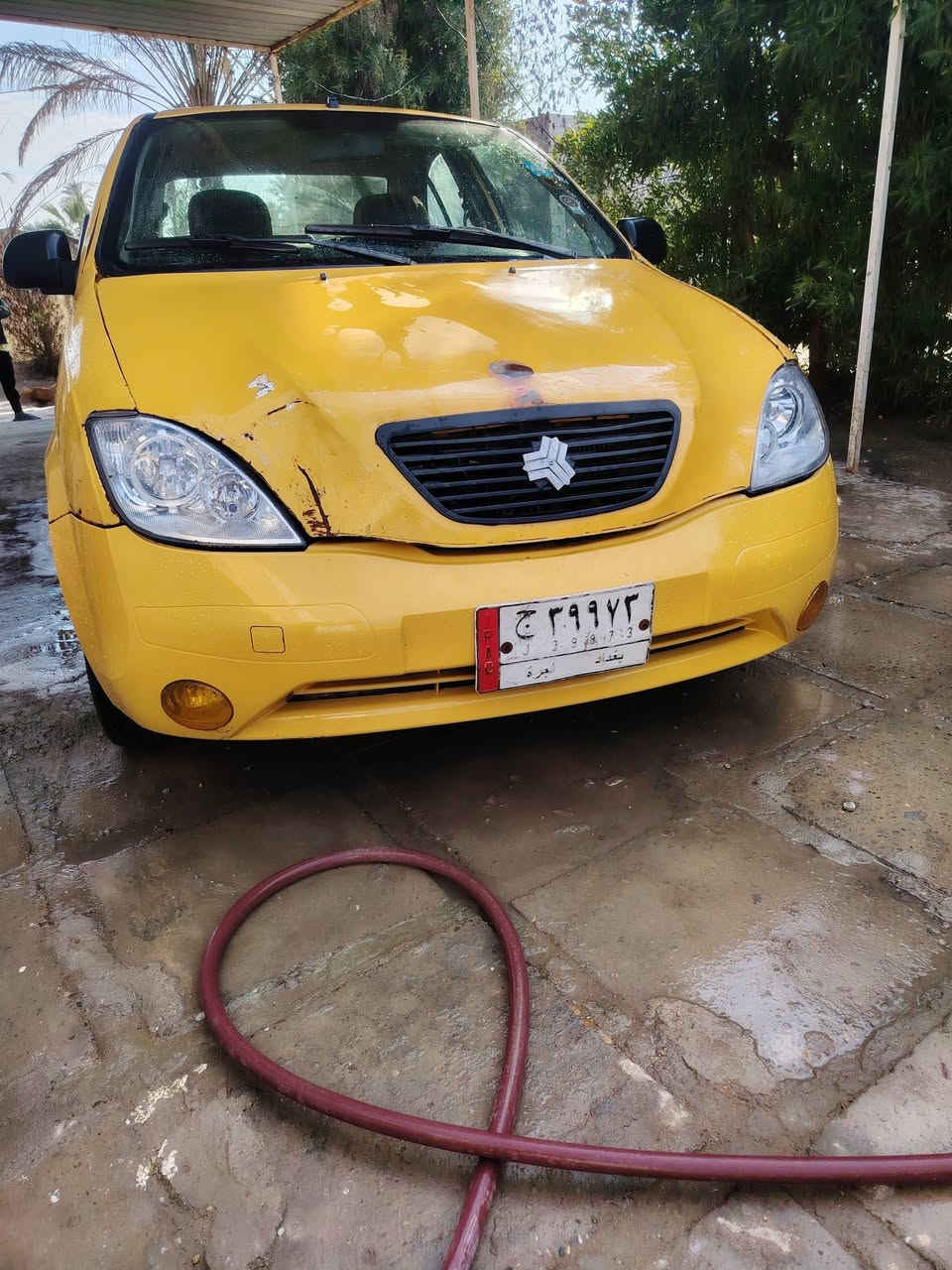 السلام عليكم طيبه موديل 2015سياره جاهزه وخير من الله كير مكينه كفاله حداديه جديد تخم تأير جديد هيئه غرمات مصفره تحويل مباشر رقم بغداد مشروع وطني ابلاديه السياره بيها طخه بل بنيد موضحه بل صوره باقي لا صبغ ولا ضربه ولا تبديل كهربائيات كولها شغاله معروضه 30وبيها مجال مكان السياره بابل محاويل قريه البعلوان الشراي يتصل ***********
