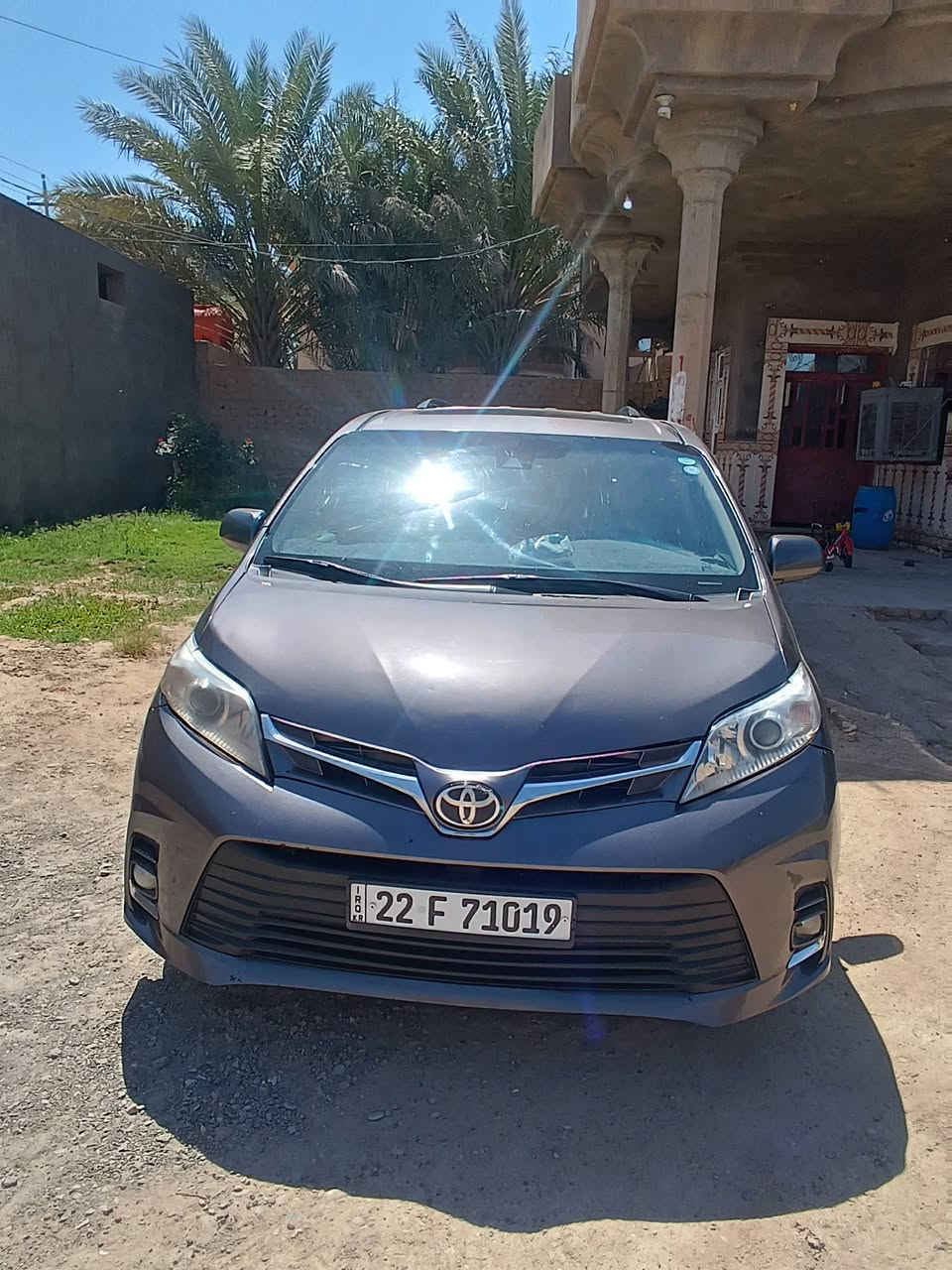 سينا 2020 xle
فول مواصفات رقم اربيل تحويل مباشر مكفولة فقط چاملق يمين مبدل نفس اللون 
فتحة سقف 
كشنات جلد 
ابواب كهرباء 
بردات اربعه 
تخم تاير 
بصمه ابواب 
صندوق كهرباء 
جنطه كهرباء 
جام فول اوتو
مسجات كهرباء 
دخول ذكي 
إشارة ترحيب 
بصمه تشغيل 
مانع انزلاق 
تحديد مسار 
نقطه عمياء 
رادار وحساسات 
هوك خلفي بلادي 
منظومه زنون شمسي 
شاشه اعطال 
تبريد وتدفئه 
كشنات تدفئه
شاحن بالمقدمه والكشنات الوسط والكشن الخلفي 
تبريد وتدفئه ثلاث قطع منفصل
عداد 205كيلو الانبار القائم 
***********
ا
