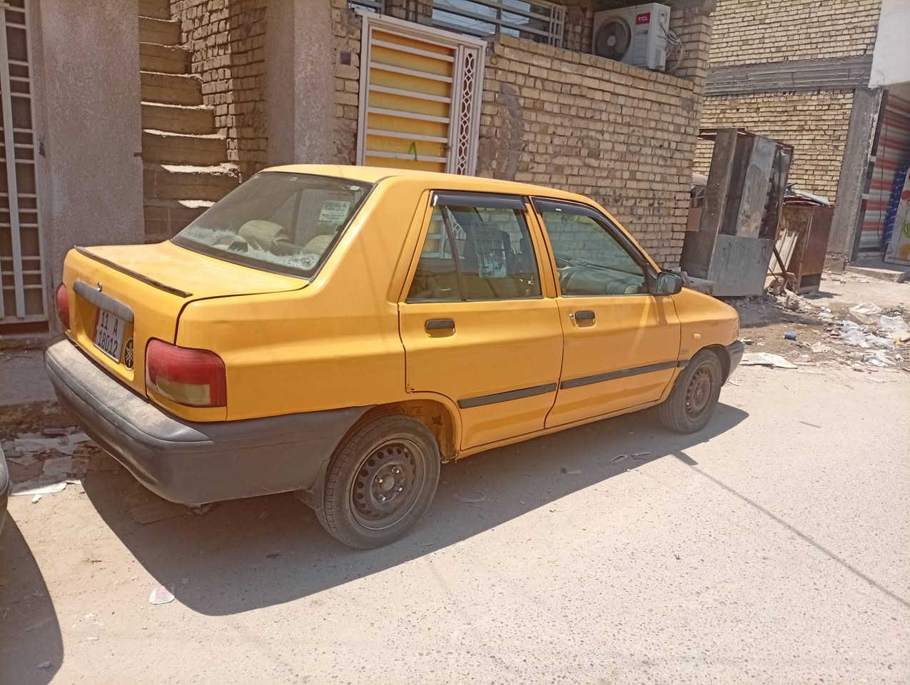 السلام عليكم عندي سايبه مديل 15للببع سياره كير مكينه كفاله صدر تخم تاير كهربائيات كلهه شغاله دشبول رياضي شواصي بس واحد مفطور وما معمر فقط ماةبيهه خياسات تحويل ثاني يوم مصفره هزه جديد ارقام نكليزي السعر 27وبيهه مجال المكان بغداد الشعله خطيب الزراعي رقم الهاتف ***********
