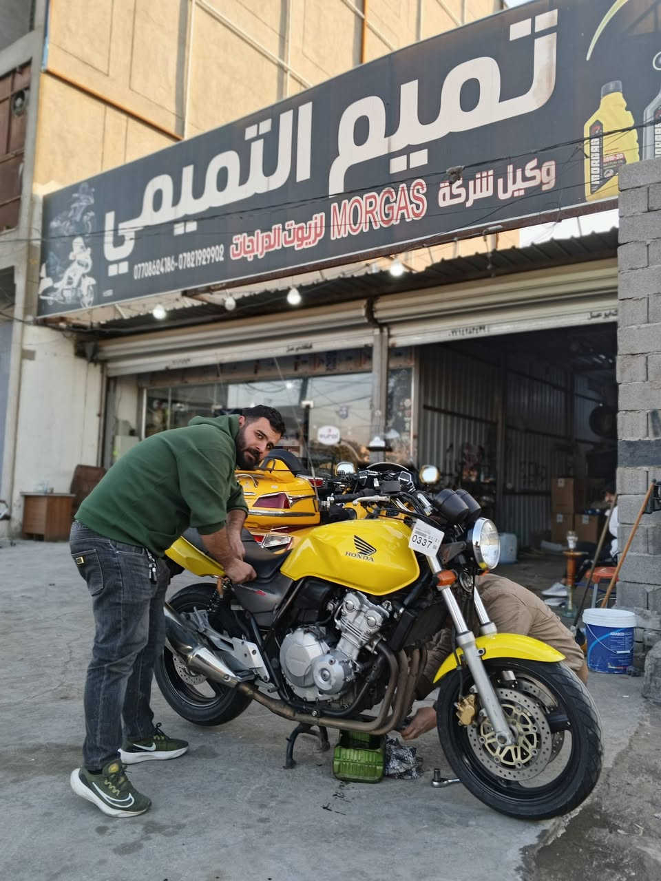 سلام عليكم مو شراي لا تعبني اكو ارخص سيبي فور  نوزل 2010__16ولف صار سبوع من نازله من تيم التميمي رمبه دراجه كفاله عامه ممشأ 33 الف 
سعر 25 ورقه قفل ‏‪***********‬‏
#مكان دراجه واسط العزيزيه
