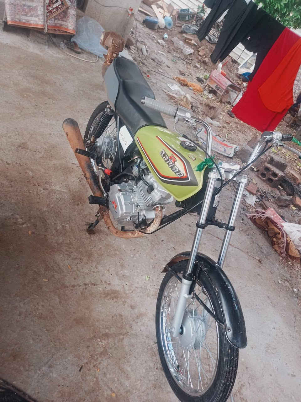 ماطور للبيع 
مكينه رابيدو ٢٣ وتعمريه ٢٥ ماطور معايزه بس صلانصه طاكه اطلع صوت مكفول من كلشي كلك كلك كلك ماطور وعلي كله جديد مكينه مبدل بيها ولفات ماطور مكاني كربلاء طوريج  سعره ٥٥٠ وبي مجال راسلني ال شراي بيك خير وتدلل  حافضه مال زنجيل هم ويا جديده مصبوغه اسود


**إذا كنت صاحب هذا الإعلان وتريد حذفه لأي سبب، رجاءا أرسل رسالة إلى الدعم الفني**