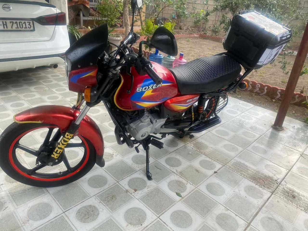 سلام عليكم درجه بوكسر كلاسيك 2020 نضيف مامستعمل هواي رقم ديالي تحويل مباشر بسمي  مكينه خير من الله درجه اي نقص مابيها جيب فيتر وتعلل شوف *********** نتصل وتدلل
