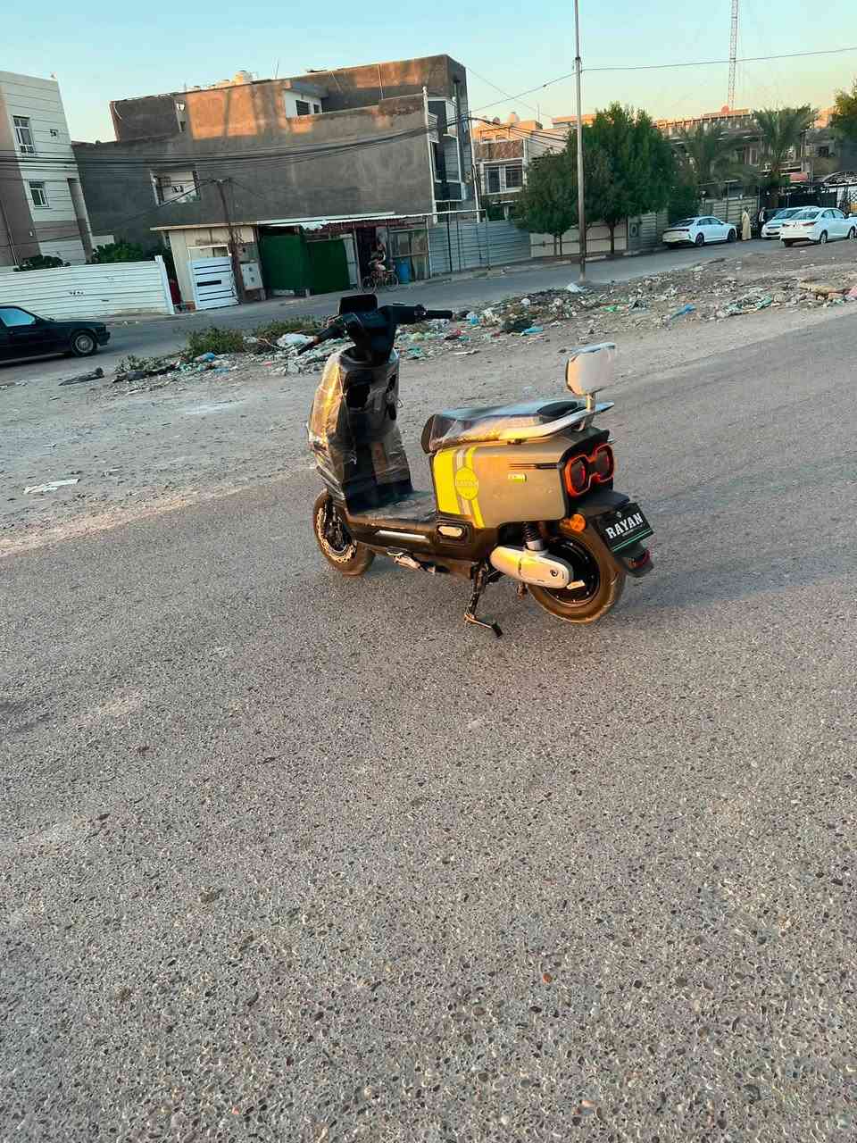 السلام عليكم 

دراجه ريان للبيع 2026  6 بطاريات كبار ملف 200 3 سرع نضام P ونضام R كحساس مانع انزلاق الدراجه معروفه ( نقص فقط جاملغ امامي ) السعر 530 وبيه مجال حك الجيه المكان حي الجهاد للاستفسار ***********
