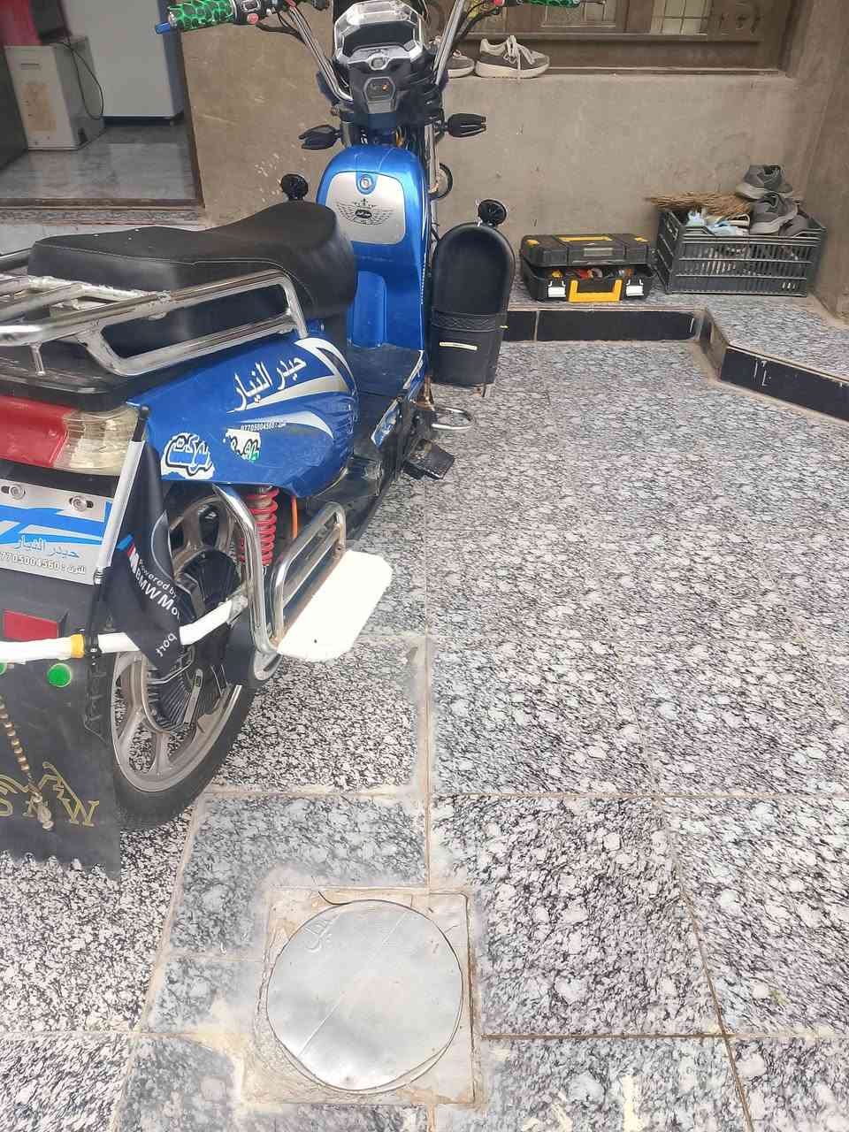 سلام عليكم يوجد دراجه للبيع هارلي موديل 2022 كامله من كلشي ومابيه اي شي وبطاريات جدد عل فحص وسعر 450وييه مجال وهاذه رقمي بي وتساب  ***********
