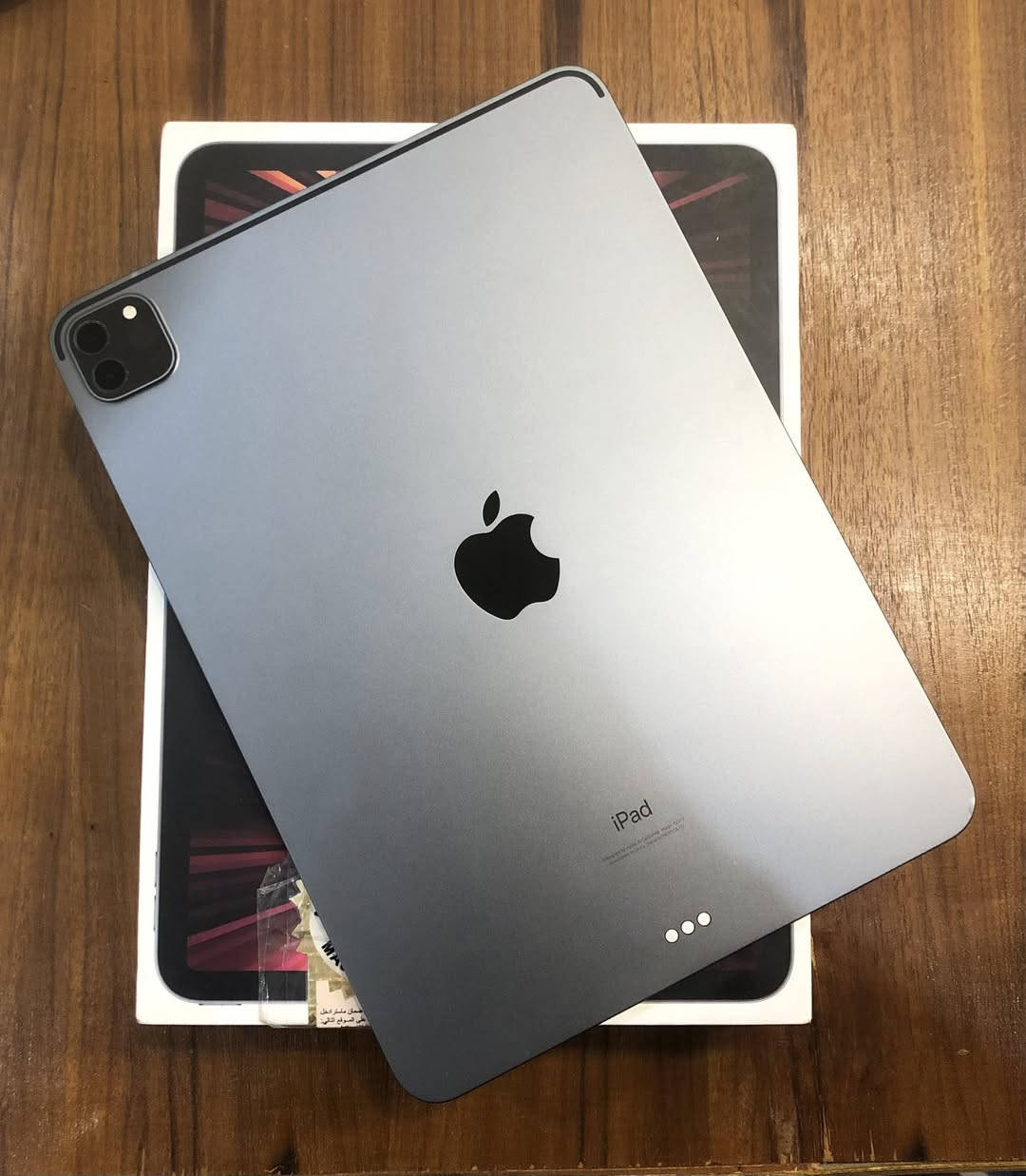 للبيع ايباد 11 برو M1
ماستر
ذاكرة 128GB
لون Space gray 
الايباد كامل ملحقاته ويا لزكة وگفر
نموذج M
نظافة 100‎%‎
ما مفتوح ولا مصلح
مكفول من التبديل والكسر والشخوط 
 كلشي شغال
استخدام دراسة فقط 
السعر خاص


**إذا كنت صاحب هذا الإعلان وتريد حذفه لأي سبب، رجاءا أرسل رسالة إلى الدعم الفني**