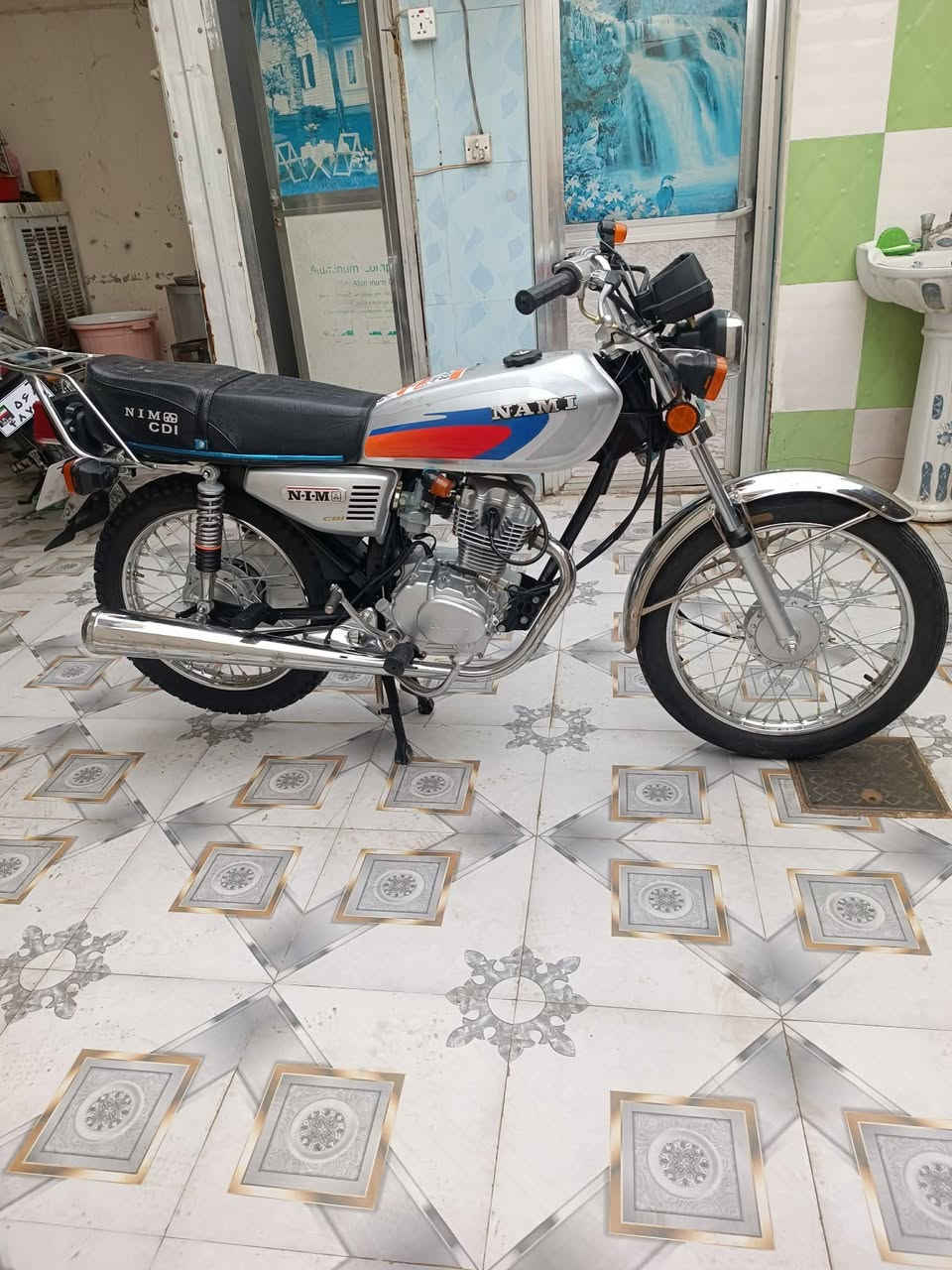 سلام عليكم ناما امتياز للبيع موديل 2027 كفاله عامه كهربائيات كلها شغاله دراجه جديده بعدهي جيس وصل معرض اوراق كامله مكاني طويريج السعر 650 وبيها مجال ***********
