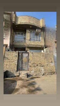 الدار للبيع  المكان مدينه الصدر قطاع 56 مقابيل مدرسه طارق ابن زياد  مس...