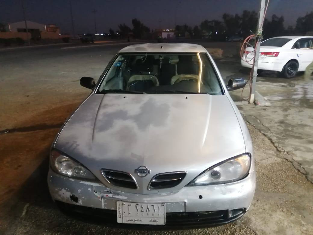 نيسان بريميرا موديل ٢٠٠١ سياره جاهزه من كلشي تبريد حدايده تاير تحويل مباشر السعر ٤٧ وبيه مجال مكان السياره المدينه السكنيه العبيدي تلفون ***********
