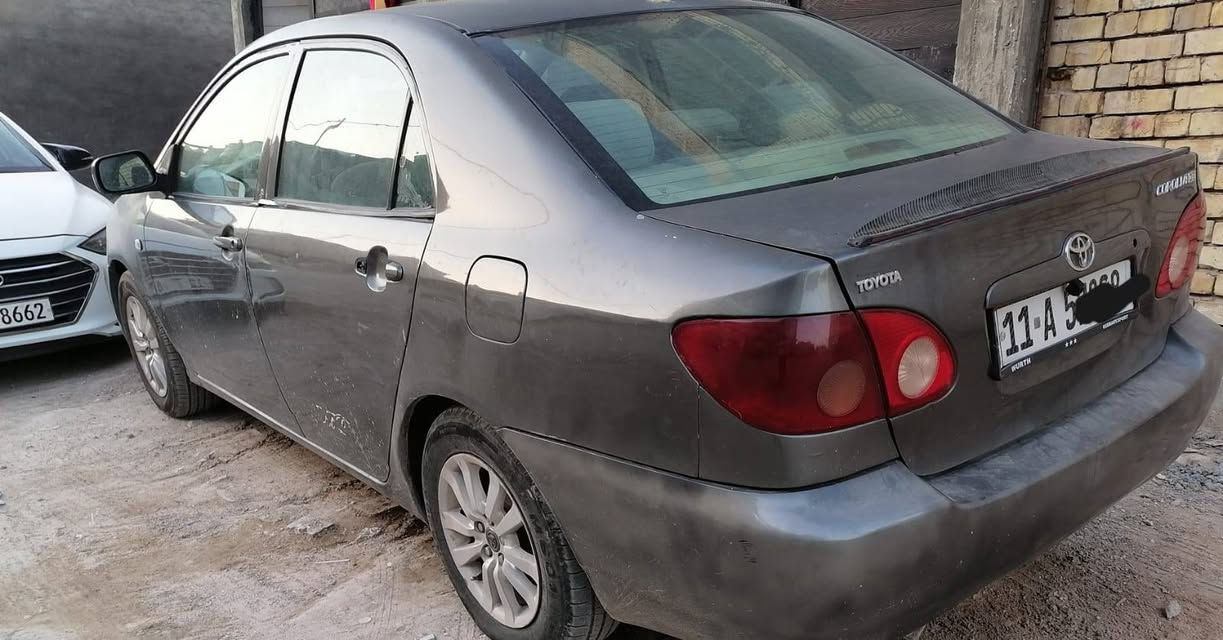 السلام عليكم للبيع كورلا نحله أمريكي  2007  رقم بغداد انكليزي كير محرك تمام سياره مصبوغه   السعر 70 وبيه مجال مكان السياره الغزاليه ***********
