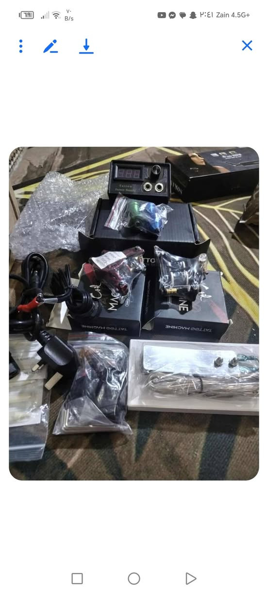 اجهزه تاتو للبيع اسعار مناسبه كله جديد مامستعمل اقل من سعر السوق شحن اوكهربا


**إذا كنت صاحب هذا الإعلان وتريد حذفه لأي سبب، رجاءا أرسل رسالة إلى الدعم الفني**