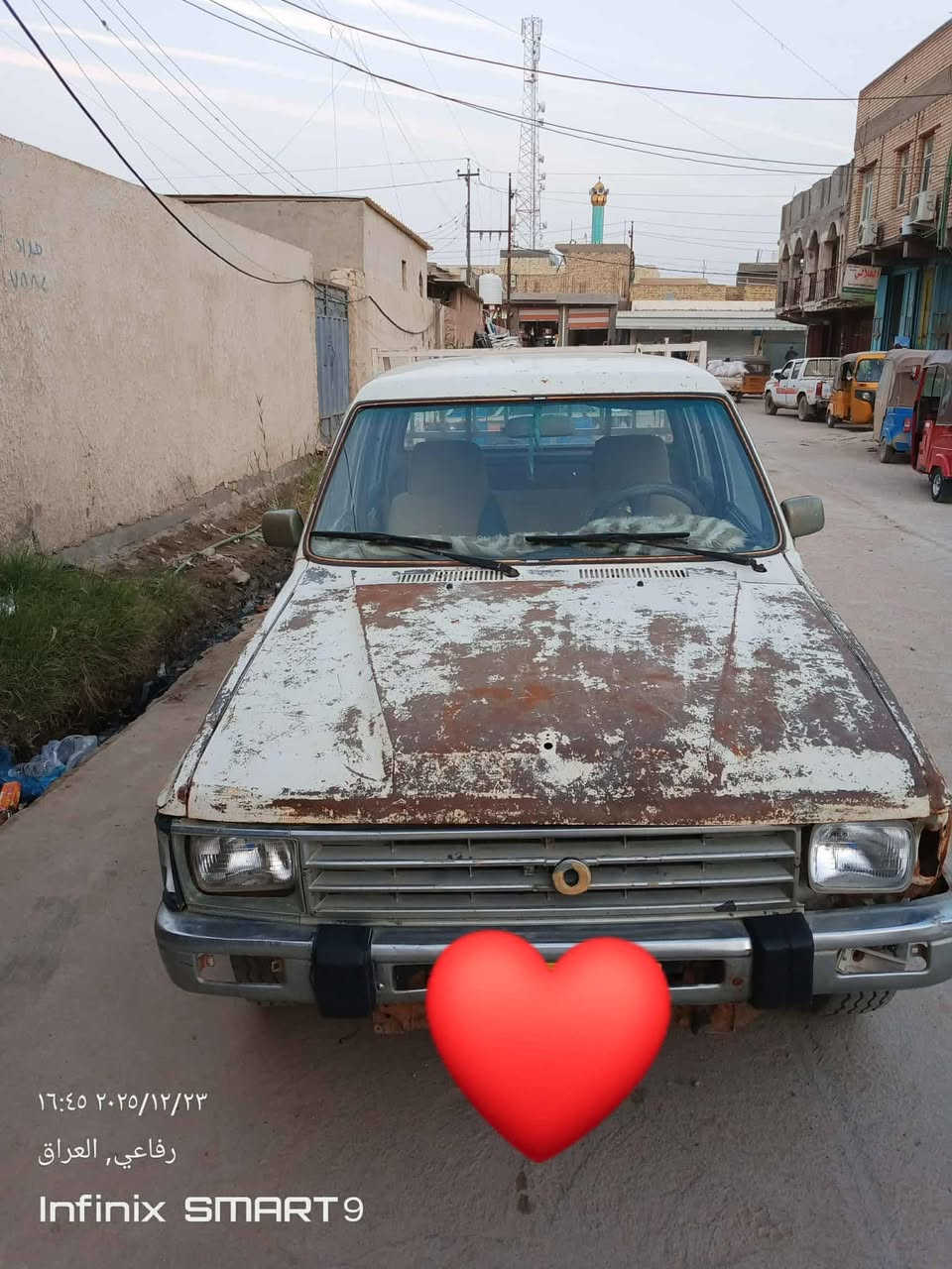 سلام عليكم سياره للبيع بيكم مديل 88 رقم بغداد اصفر 
*********** سعر 43
