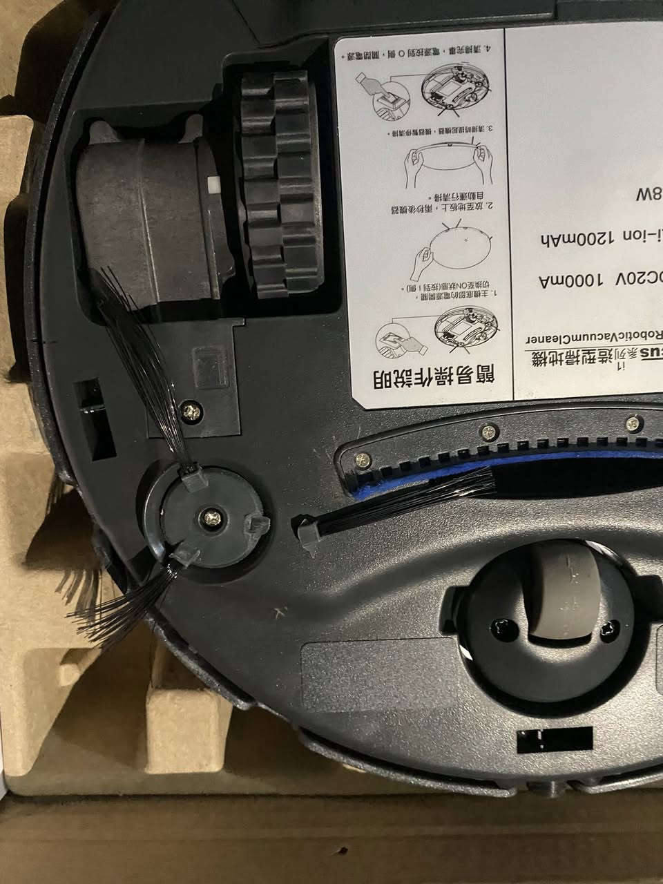 مكنسة روبوت حجم كبير
جديدة شغالة

بس وحدة من ريش مكسورة تلزك عادي

السعر ١٠ فقط

متوفر قطعتين


**إذا كنت صاحب هذا الإعلان وتريد حذفه لأي سبب، رجاءا أرسل رسالة إلى الدعم الفني**