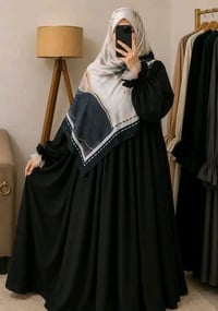 عباية أميرة • خمار ماليزي • توب روزا