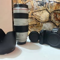 كانون R • عدسة 70-200 • فلاش كودوكس V1