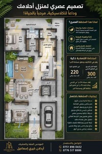 ✨ **تصميم عصري لمنزل أحلامك: وداعاً للكلاسيكية، مرحباً بالحياة!** ✨  ب...