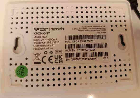 ⭕️ONU-اخضر -APC
⭕️tenda
🟡بسعر….12.000

#للأستفسار_عن_الاسعار الخاصة بالوكلاء واصحاب الشركات وباقي التفاصيل الفنية 
من خلال الواتساب 
***********
🔵‏تابع قناة مجموعة الياسري للتقنيات في واتساب: https://whatsapp.com/channel/0029VaHbevKL7UVbXLvmbQ14
🔵قناة التلكرام

https://t.me/alyasry117
