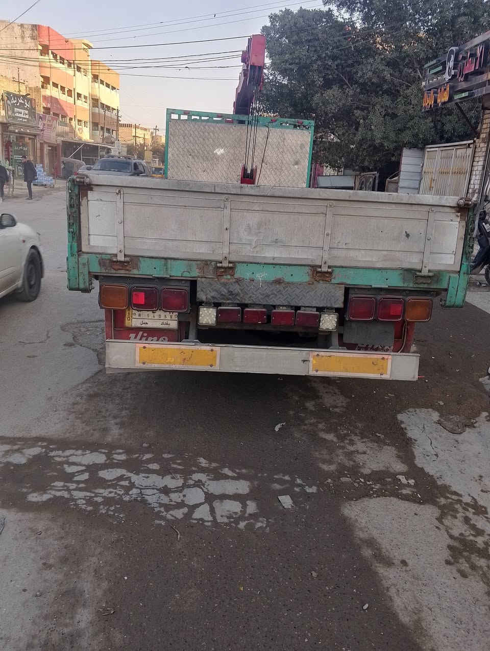 سلام عليكم هينو ميسان كرين مكينه فوصه 14 سوبر طوله سته وربع بس فطر بل شاصي سياره جاهزه تخم تاير سعر 130 وبيه مجال قليل***********
