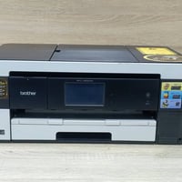 طابعة براذر موديل J4620DW مستعمل بحالة ممتازة باحبار خارجية تطبع 6000 ...