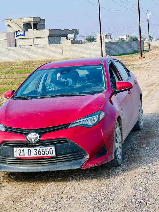 من بعد السلام 
كورلا 2019
رقم اسليمانيه 
مصبوغه عام 
سنويه لل 2029
گير ومحرك شرط 
السعر 115 وبيها مجال قليل 
للاستفسار اكثر 
هـ ***********
