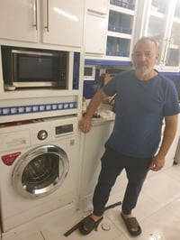 تم صيانة غسالة إل جي منزليا لبيت الاخ المحترم في منطقة الداوودي .  . ....