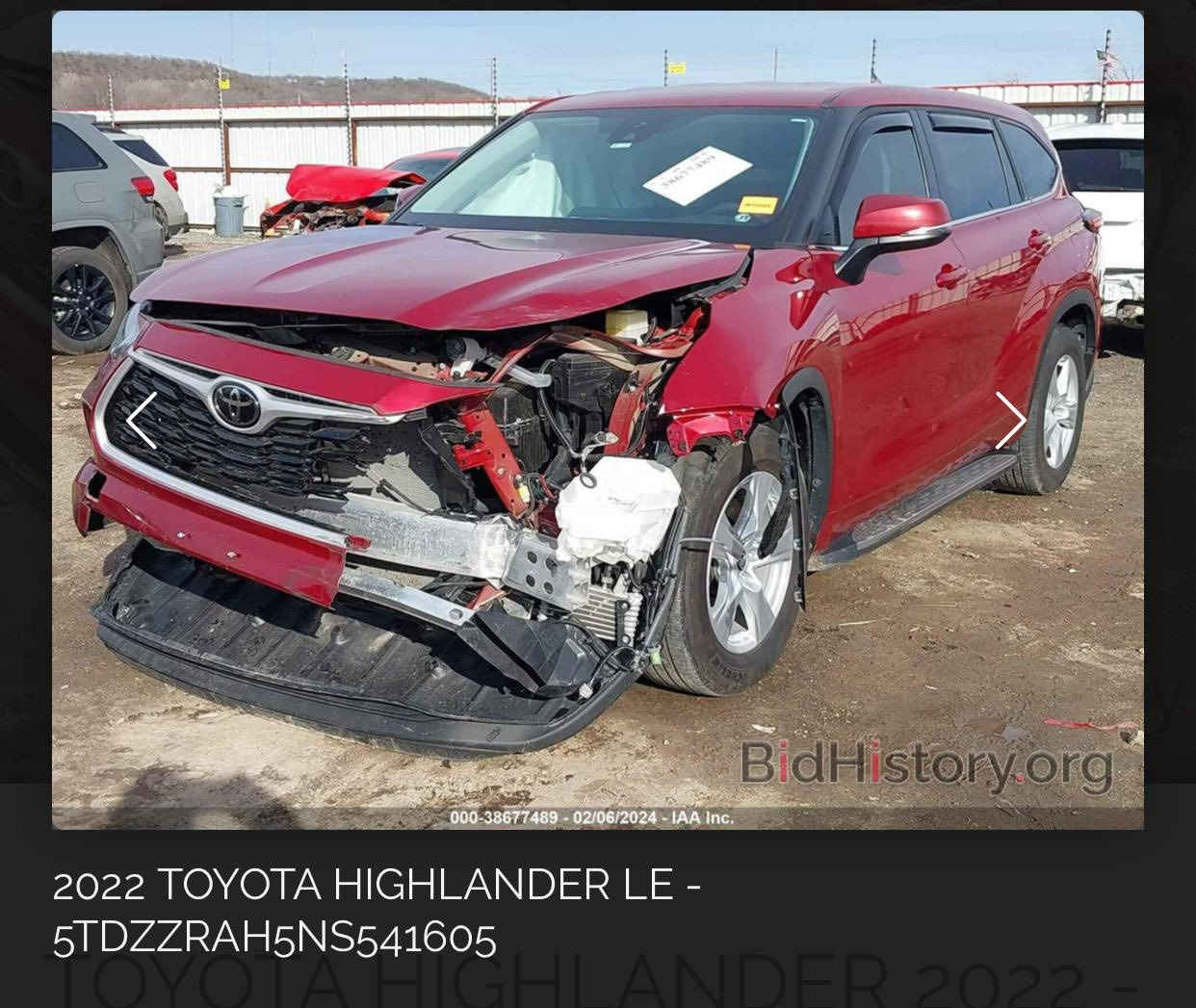 السلام عليكم

تويوتا هايلندر 2022  LE رقم اربيل بأسمي

 للبيع  

 مواصفات فول عدا الفتحه

 محرك 6 سلندر

7 راكب

دخول ذكي

 كرسي كهرباء

 تبريد مركزي  3 قطع منفصل بيانو

 بصمة تشغيل

 رادار امامي وجانبي

 نقطة عمياء

تحديد مسار

 توقف ذاتي 

شاشة كبيرة لمس

كامره

دشبول ديجتال

هندبريك كهرباء

 ماشية  47 الف قابل لزياده (وارد  امريكي سيارة ضررها  واضح بالصور  ) السعر 290

 للاستفسار أكثر

***********
