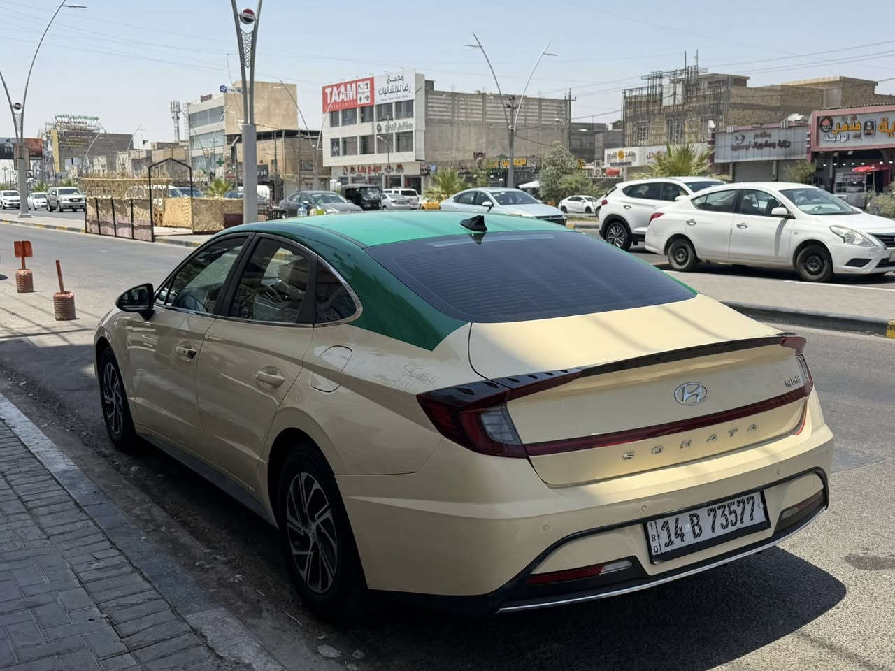 سلام سوناته وراد خليجي موديل 23 كفاله من ضربه وتبديل رقم بصره تحويل سياره هايبرد وبانزين مكينه كير تبريد كلشي كفاله سعر120 المكان البصره ***********
