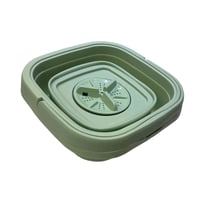 ✨ غسالة قابلة للطي تنظف ملابسك الصغيرة بلطف 💦 تصميم عملي وصغير يوفّر ا...