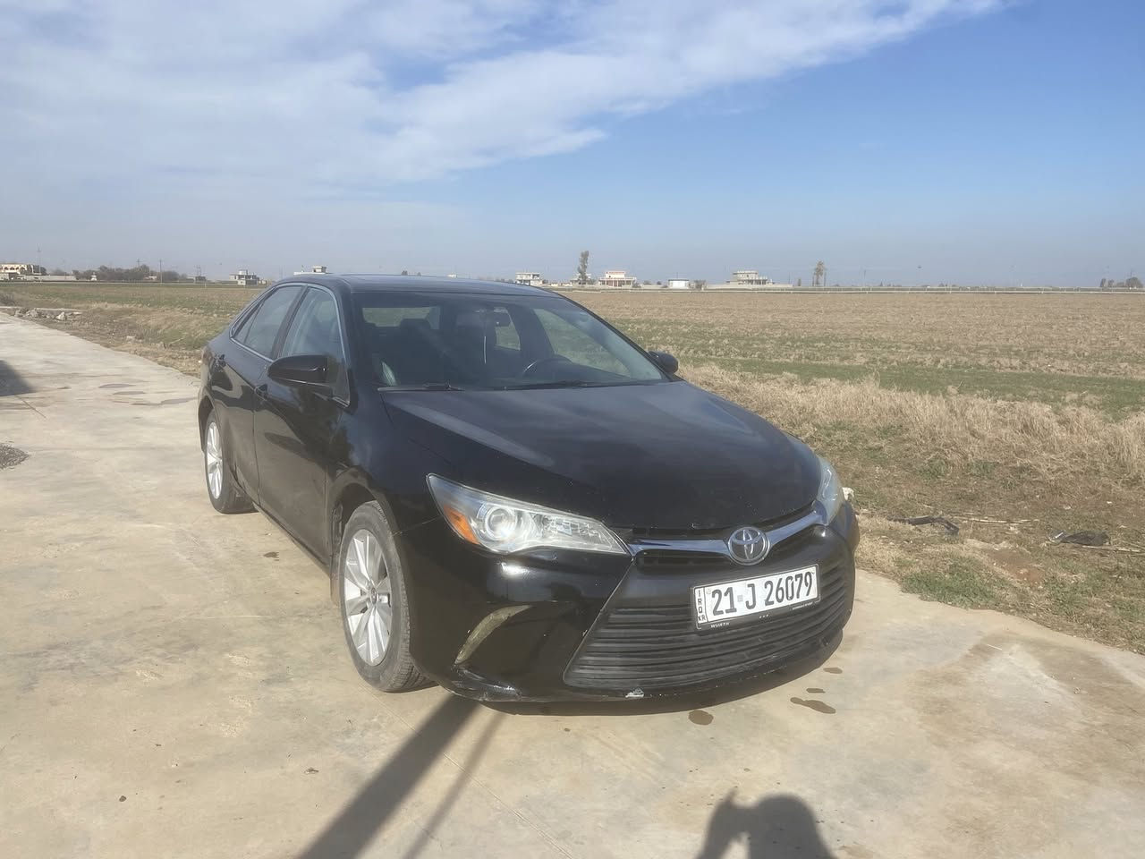 كامري موديل 2016 امريكي مواصفات فول بصمه وتنته وكشن جلد  تدفئه وتبريد بالكشن تبريد قطعتين ضرر اربع قطع بچم كبس ومحرك مامفتوح شرط سنويه لحد 2028
مكان السياره كركوك قضاء الحويجه السعر 130 وبيها مجال
للتواصل ***********
