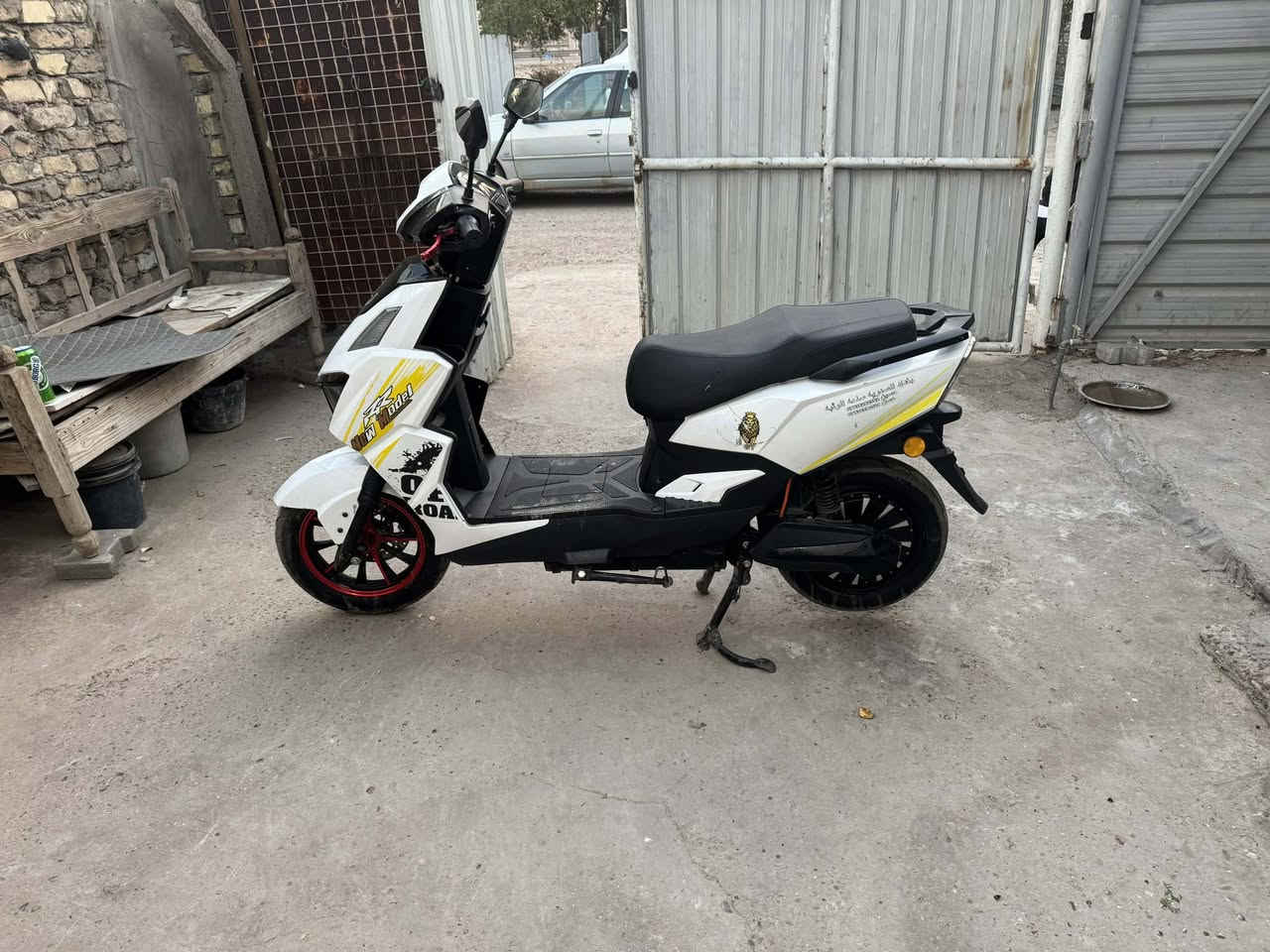 سلام عليكم دراجه شحن سرعه 80 نضيفه سعره 600 وبيه مجال ***********  واتساب
