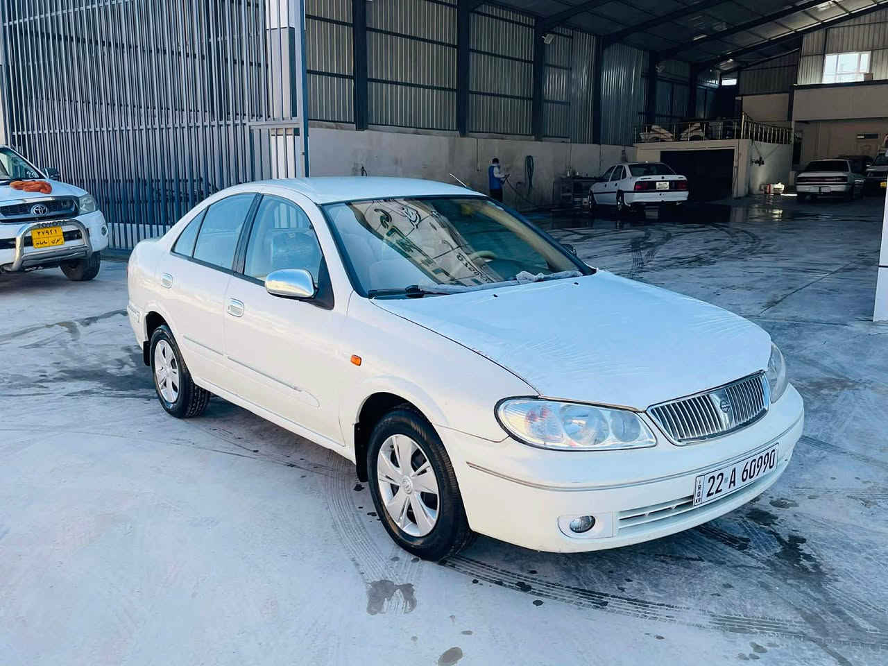 ***********
***********
نیسان سەنی 2002گێڕ عادی مەکینە گەورە گێڕ و مەکینە بەشەرت دوو پارچەی بۆیاغە ساردی پێوە نیە خاوینە لەسەر دەقی خۆی ماوەتەوە سەنەوی تازە بەسەر چوە بە ناوی خۆمە هیچ مەسروفێکی نیە و توند و تۆڵە  شوێن کۆیە نرخ 72 وەرەقە 
***********
*********** كويسينجاك, أربيل
