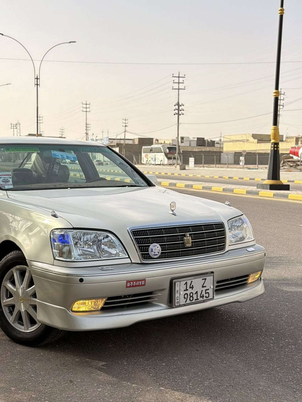 TOYOTA CROWN ROYAL SALON 👑
للبيع تويوتا كراون 2002.

اللون           ابيض محجل 😊.

❗️فقط للذواقة لليدور جديد واصولي وكفاله عامه.

رقم  بصره .   ز   تسجيل جديد قرار48 شرط المداور ثاني يوم سنويه نافذه لغاية 2027 وستوها صاعده هزه جديده شرط ثاني يوم بأسم المشتري وشرط اسجلت بفترة الشهرين مال التسجيل 48.

مكفوله كفاله عامه من كص وضربه ونقل جثه ورسميات والاصوليات والغرامات.

المواصفات 👇.

2دكم.

كرستال. 

مكينتها ديفور الزغير 

ويل نجمه ابيضّ اصلي.

كشنات كهرباء.

برده خلفيه كهرباء اصليه.

مري كهرباء+هيتر♨️.

تبريد ثلج ❄️+سبلت متحرك.

داخل بيجي مطعم بصاج.

شاشه كرستال ترحيب.

لايتات كرستال زنون اصل.

بگ لايتات كرستال لد.

شاشه تاب عارض بلوتوث.

كامره خلفيه دوار.

لحيه اماميه.

سستم نياكل متكامل.

تخم تاير +حداديه جديده اسفنجه.

غراض مال جنطه كامله.

والسياره ماعايزه برغي كامله على اخر حبايه.

والسياره بالواقع اجمل من الصور بهواي.📷

العنوان🏡ألنجف الأشرف.

السعر💵. 138  وبيها مجال قليل جداً جداً.

للأستفسار 📞📲 ***********.  ليث حازم.  

رجاءً اذا ماعجبك السعر او مو شراي اعگب المنشور او تعلق
