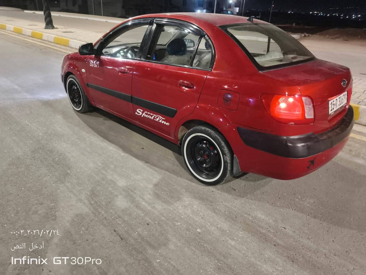 للبيع كيا ريو موديل 2007امبدل بوند وجاملغ اثر تقحيل مكينه جديده 1400بدون صبغ سنويه جديده مكانها بغداد الغزاليه سعرها 83وبيها مجال***********
