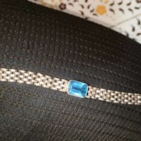 ساور فضة • ٢٣ غرام • مع حجر