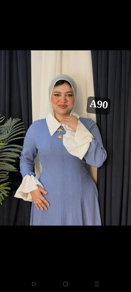 الموديل 👈  دريس سبعه ياقه ابيض كم استك ابيض ثلاثه بروج اللهم بارك🥰
المقاس 👈  وان سايز بيلبس لحد 85 ك 

الماتريال 👈  جلاكسي  عالي الجودة


**إذا كنت صاحب هذا الإعلان وتريد حذفه لأي سبب، رجاءا أرسل رسالة إلى الدعم الفني**